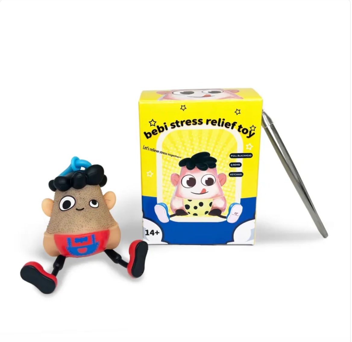 Funny Mini Stress Relief Face Toy
